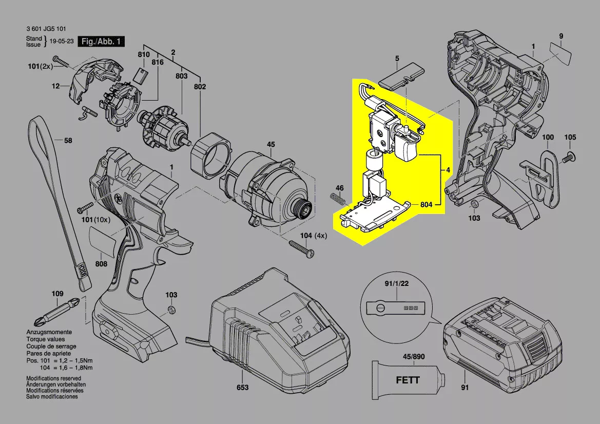 Module électronique réf. 2 607 202 399 Bosch